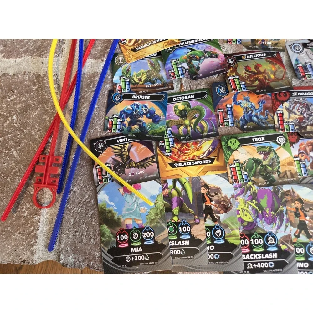 Bakugan Battle Brawlers Lot HUGE COLLECTION Cards Figures Special Attack